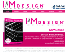 Tablet Screenshot of iamdesign.com.br